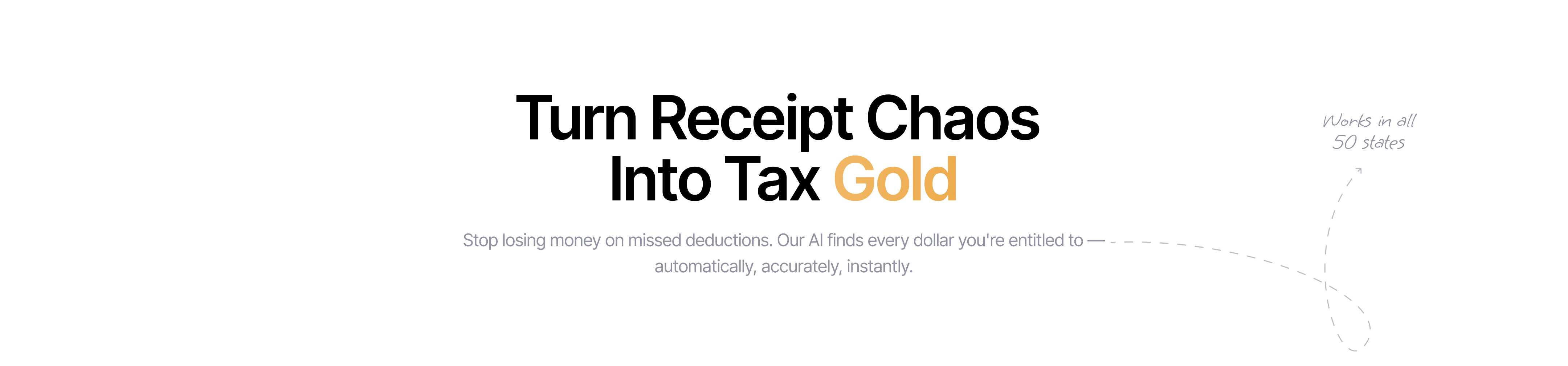 Turn Receipt Chaos Into Tax Gold — Stop losing money on missed deductions